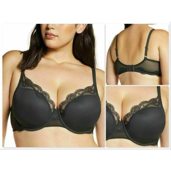 Natori Other - NATORI Elusive Contour Full UW Bra Coal Gray 34DDD